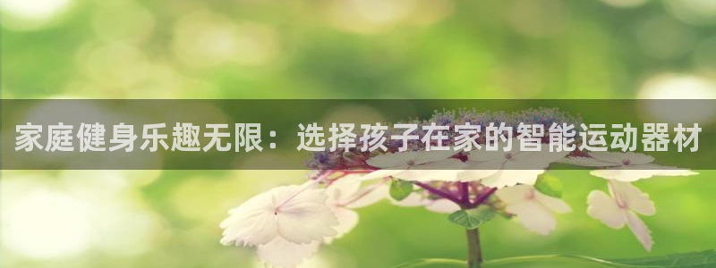 征途国际娱乐首页网站大全：家庭健身乐趣无限：选择孩子在家的智